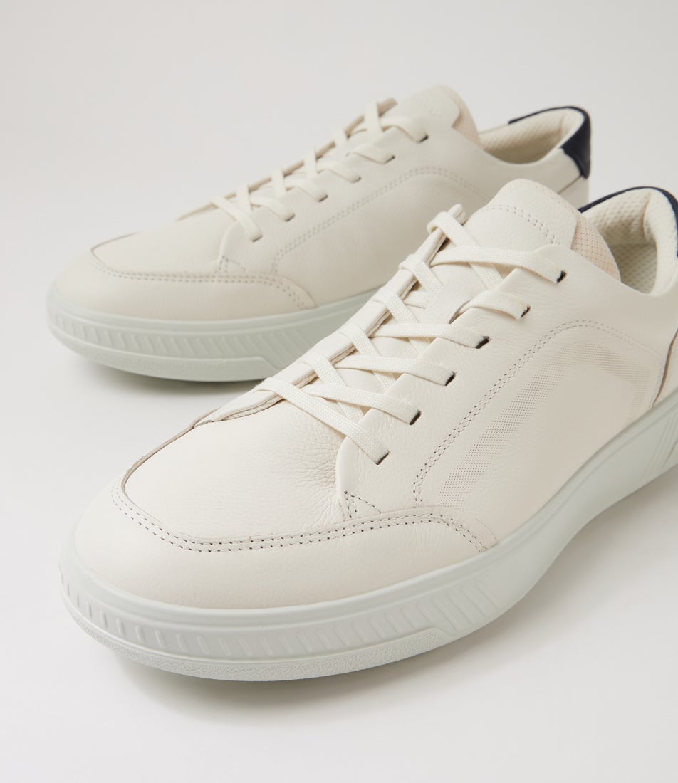 Move M White Marine Leather Sneakers