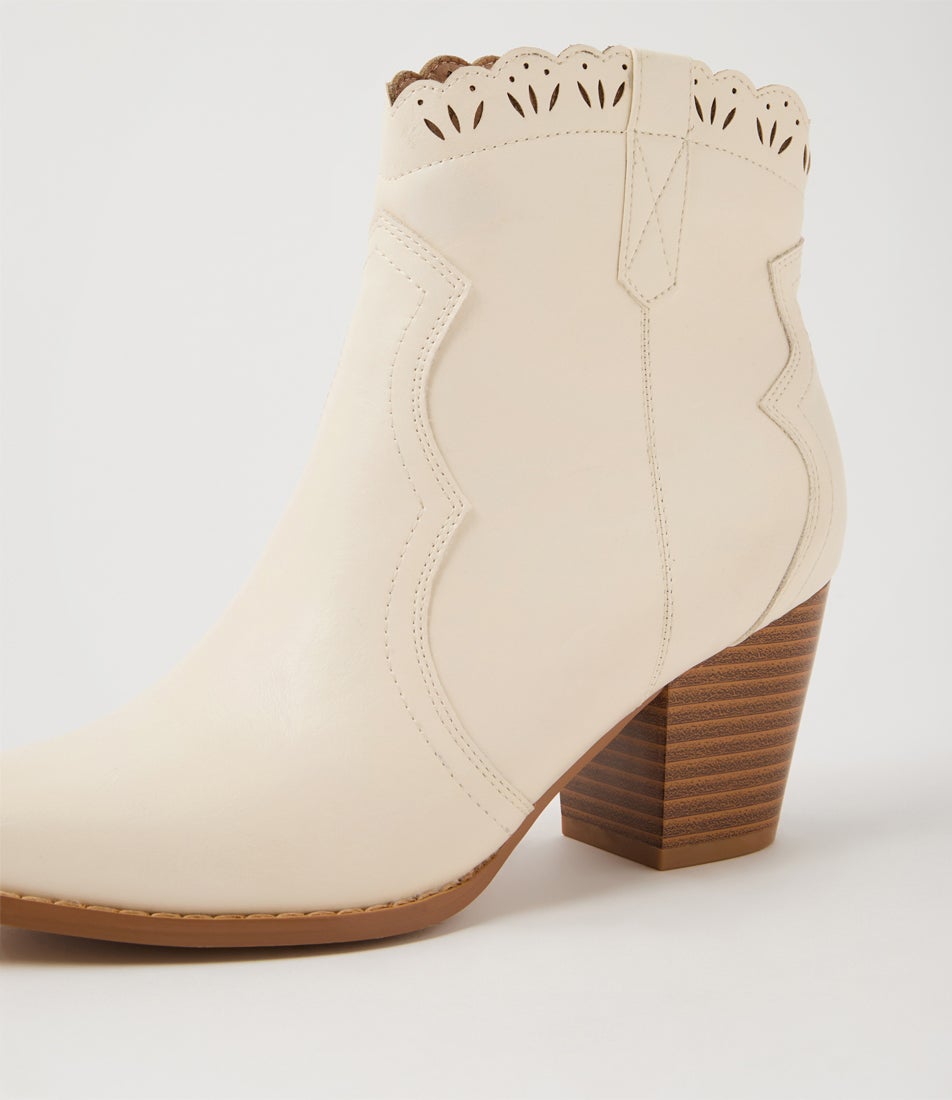 Carlan Almond Ankle Boots