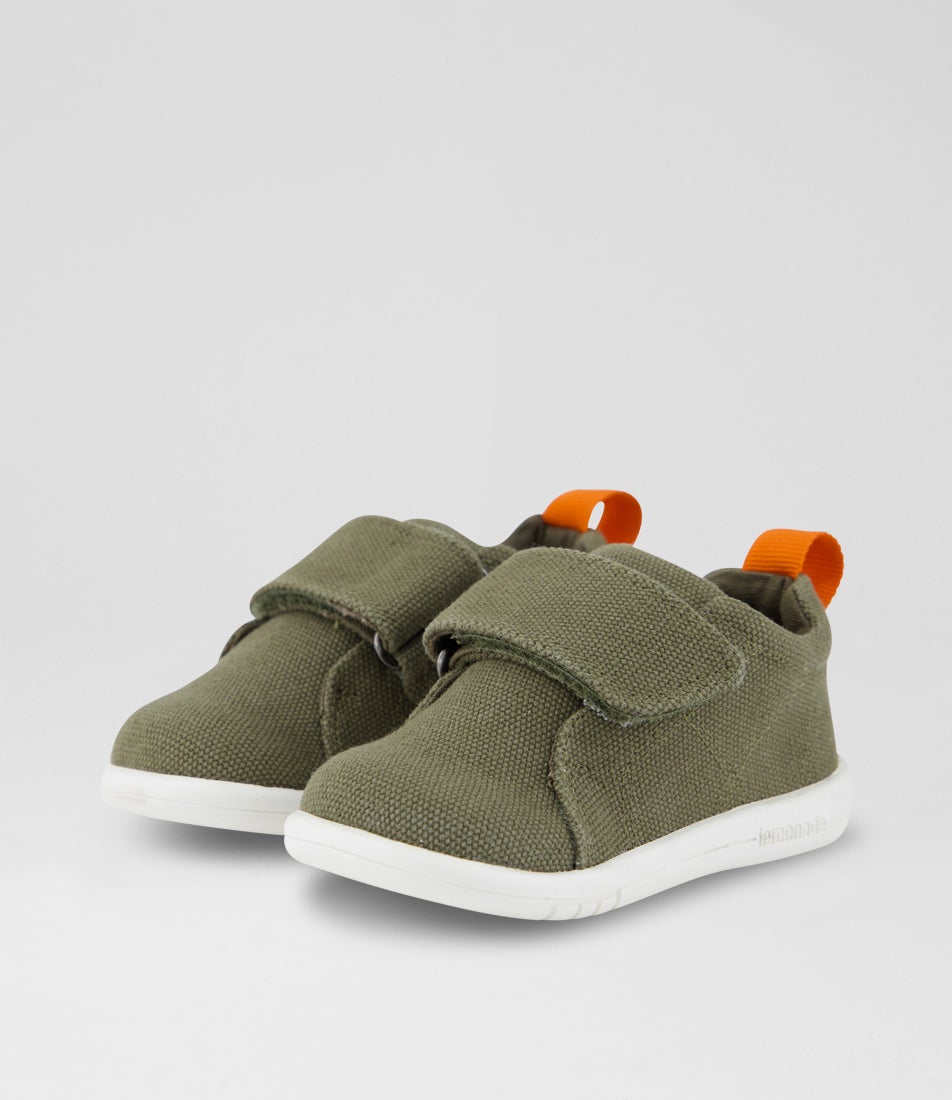 Wolfie Infant Taupe Canvas Sneakers