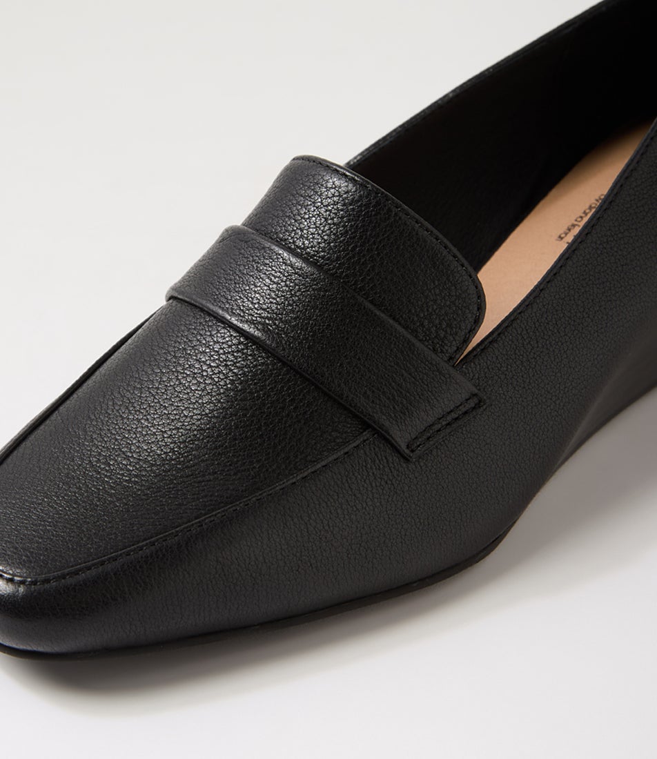 Sisie Black Leather Heels Sisie Black Leather Heels
