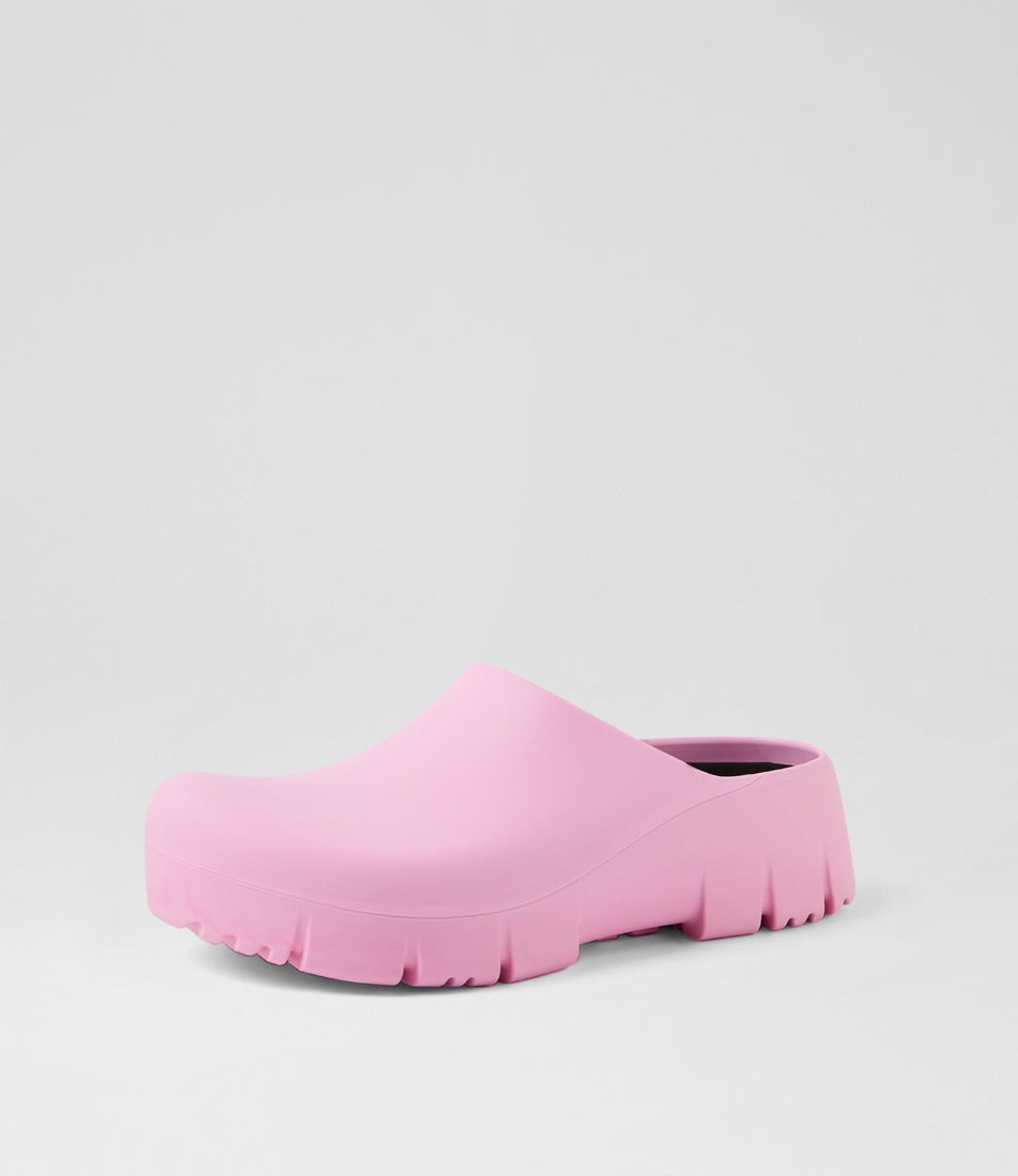 Super Birki 2 Fondant Pink Polyurethane Flat Shoes