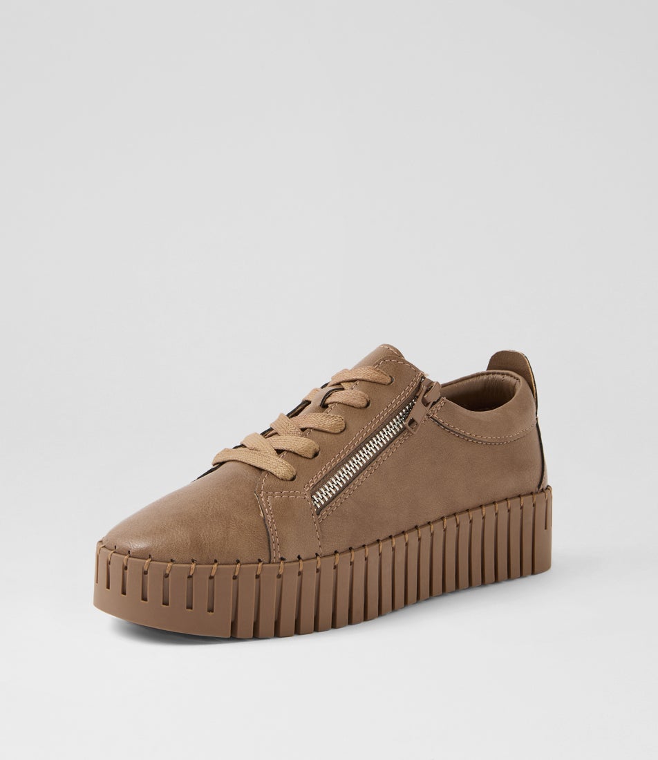 Basiko Taupe Sneakers