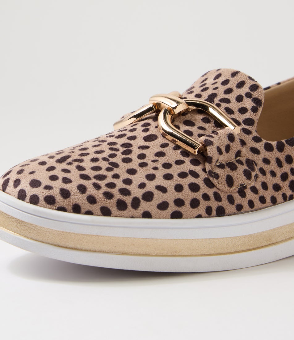 Nadison Cheetah Microsuede Flat Shoes