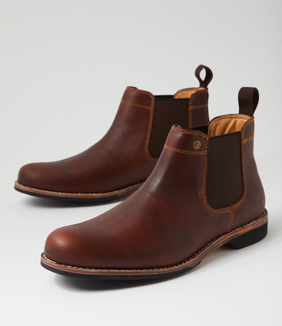 Ritter Tan Leather Boots