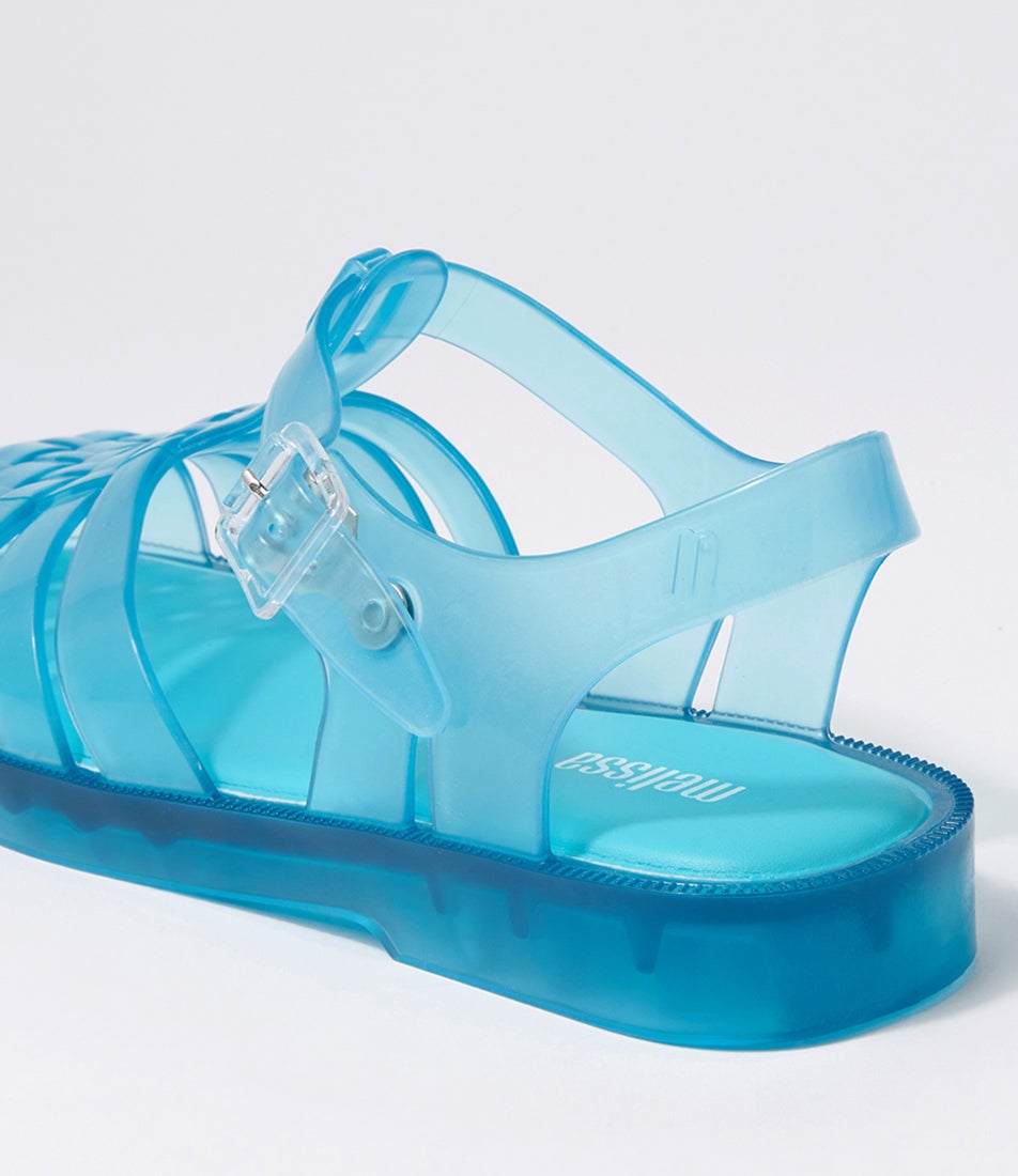 Melissa Possession Ad Blue Clear Pvc Sandals