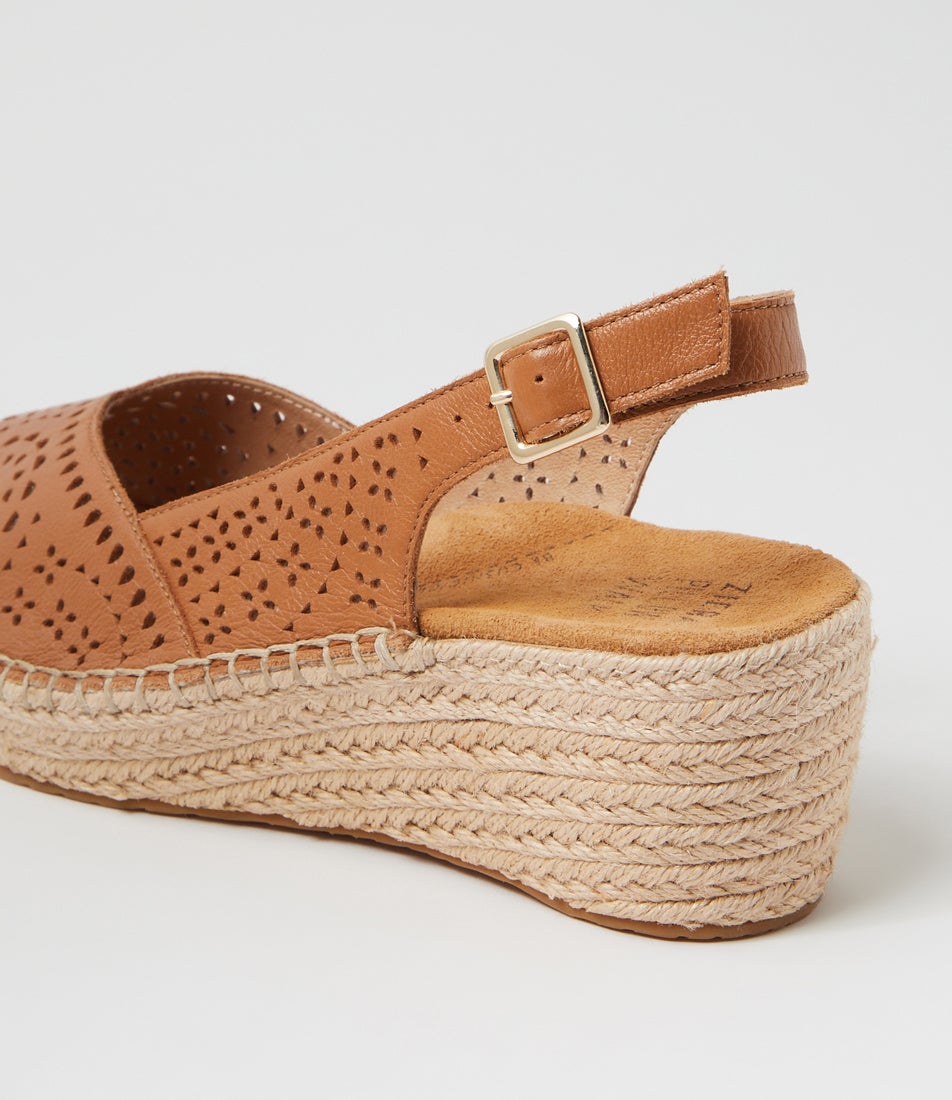 Krispe Xw Tan Leather Sandals