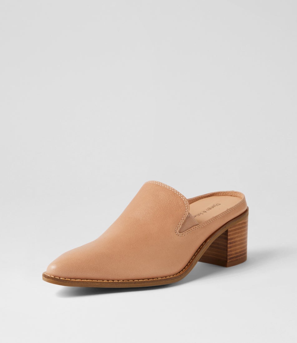 Foyal Cafe Polish Leather Mules
