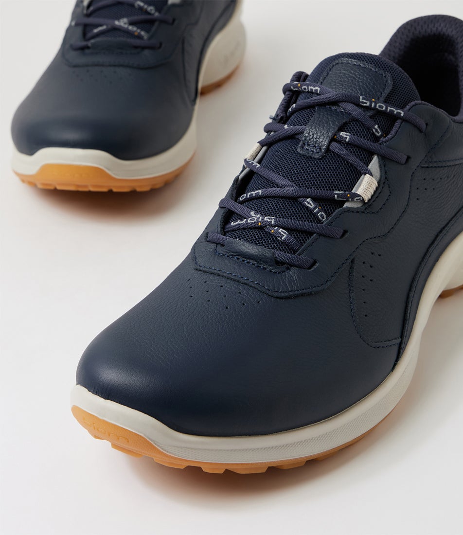 Biom Energi M Marine Leather Sneakers