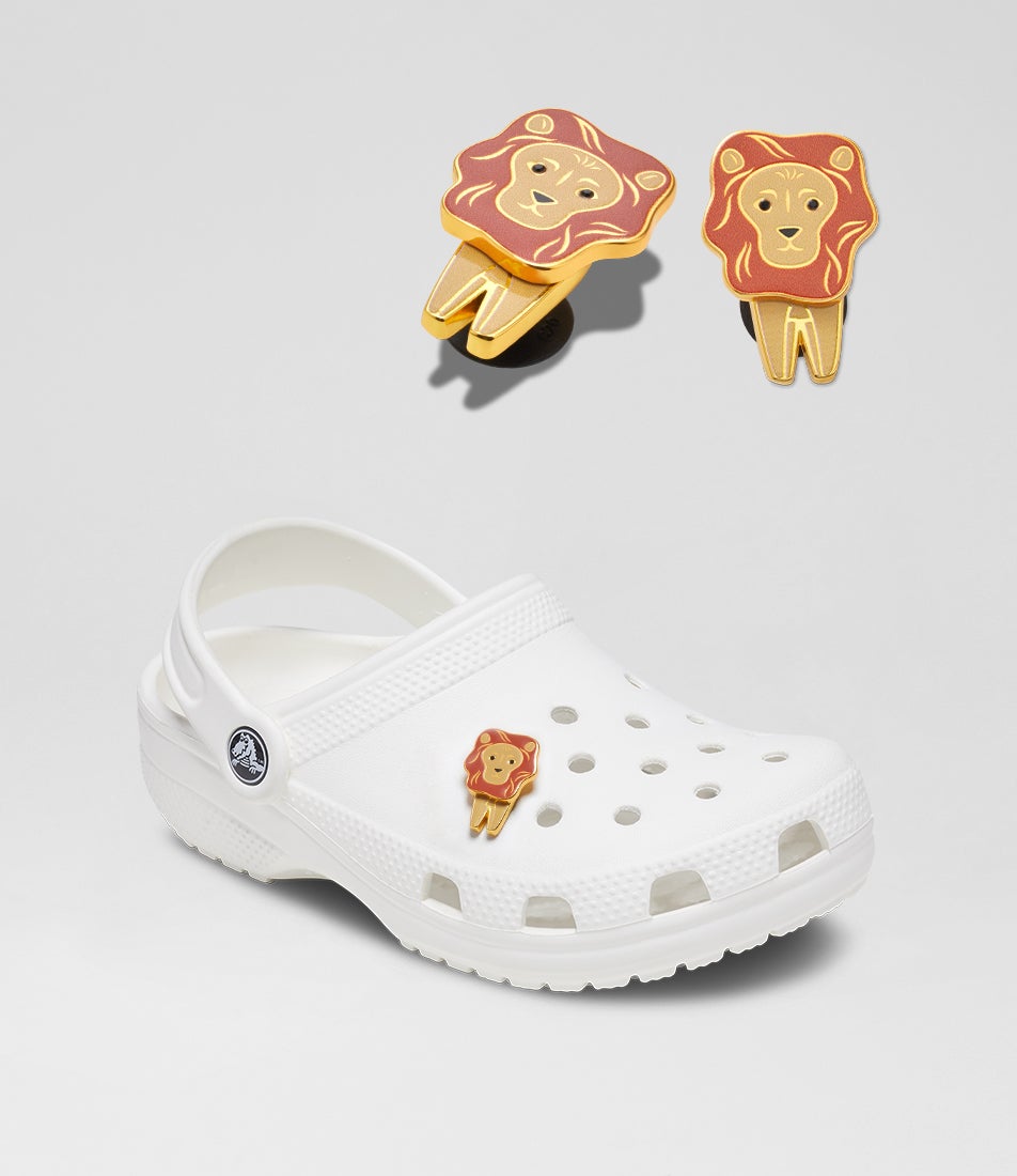 Lion Yellow Enamel Jibbitz