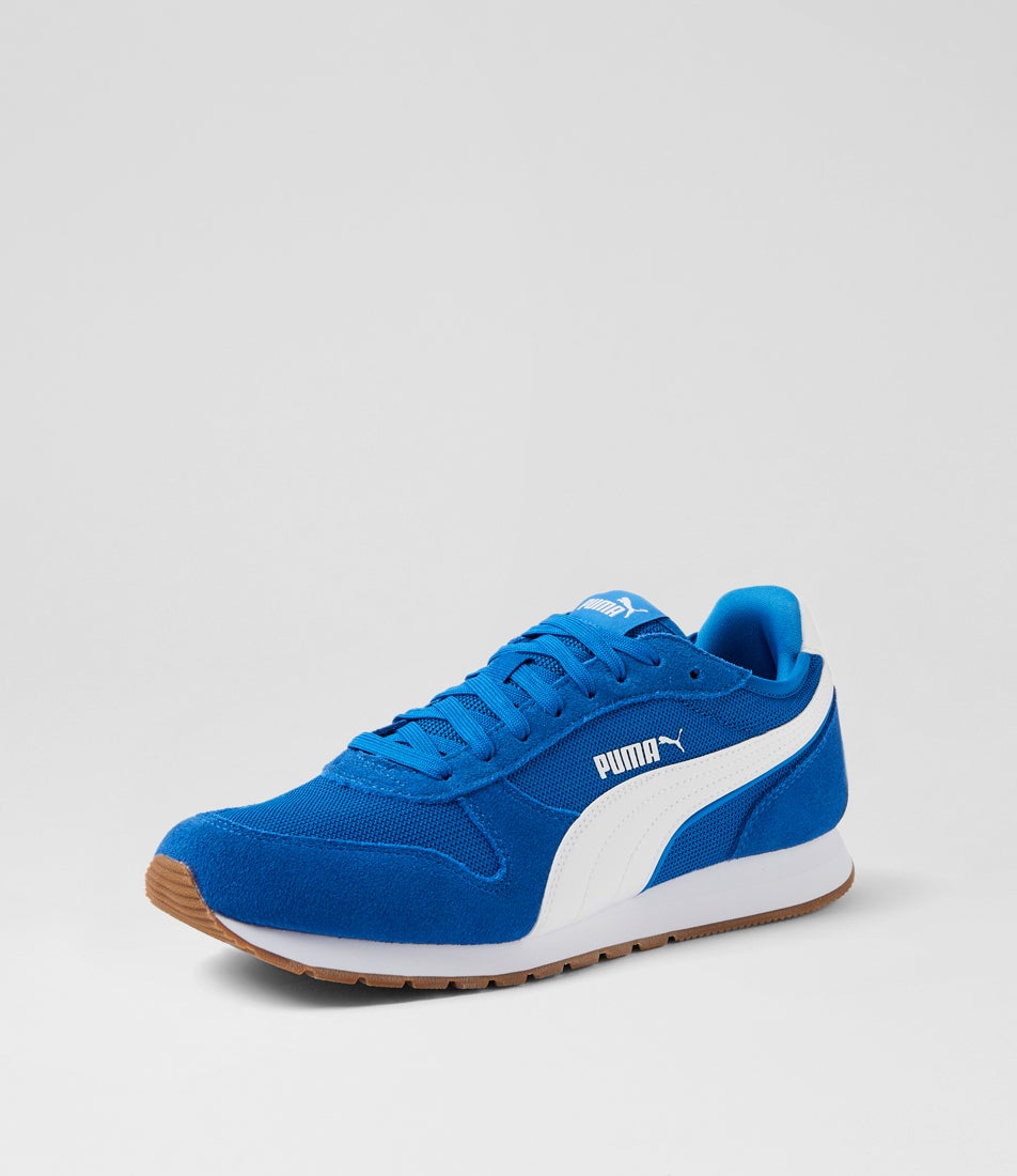 St Miler M Team Royal White Gum Suede Sneakers