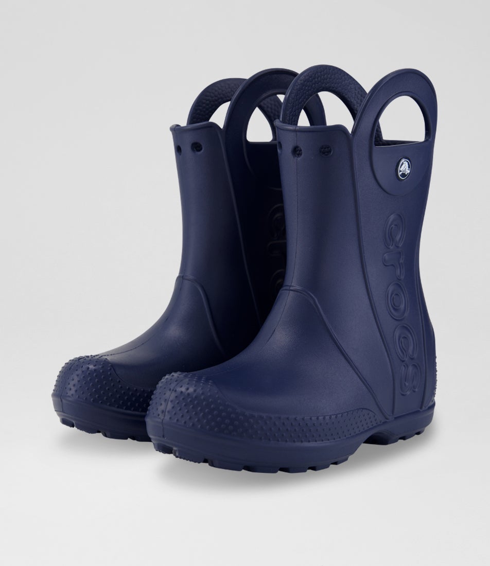 Handle It Rain Boot Junior Navy Eva Calf Boots