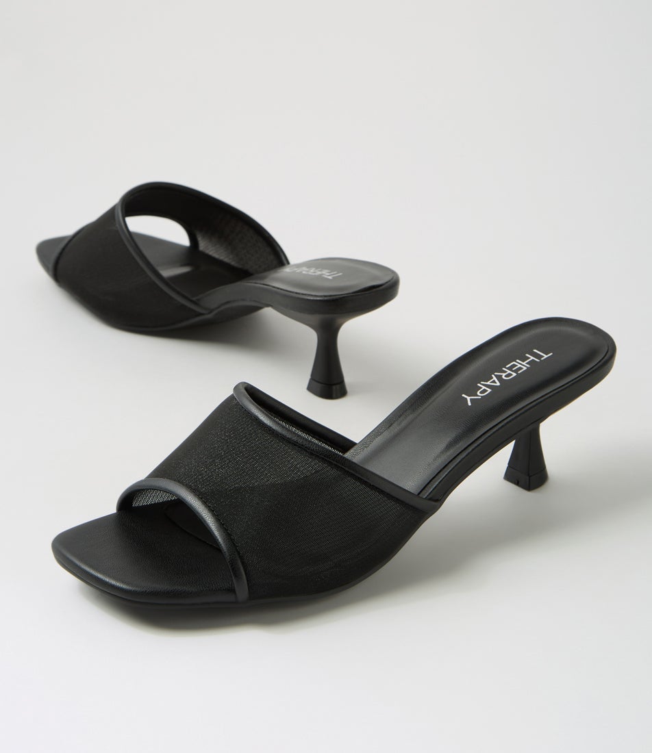 Lex Black Sandals