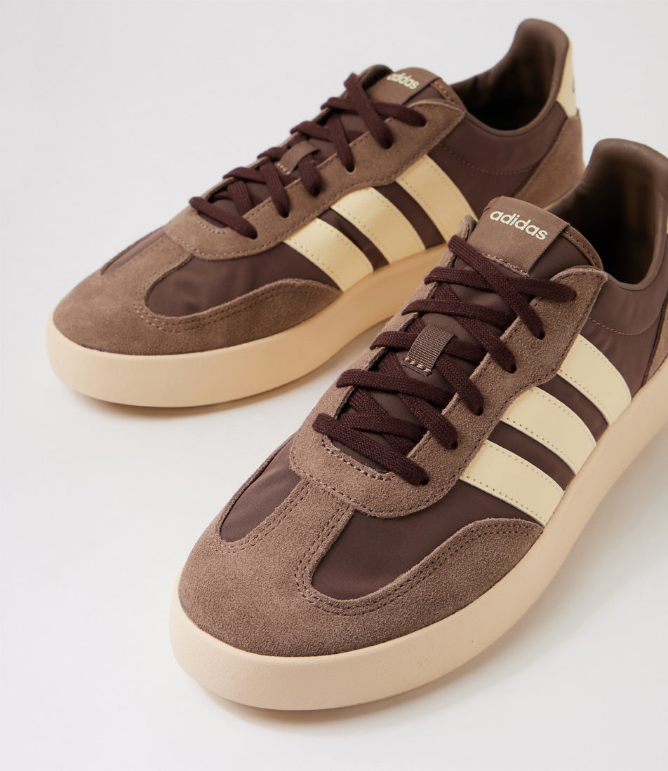 Barreda Decode M Earth Strata Warm Vanilla Fabric Sneakers