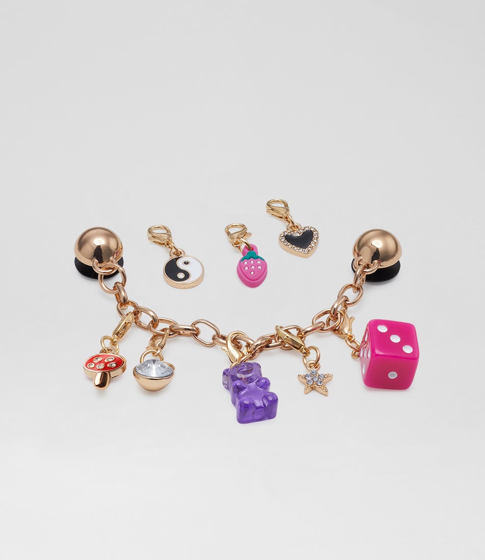 Custom Charm Chain Metallics Jibbitz