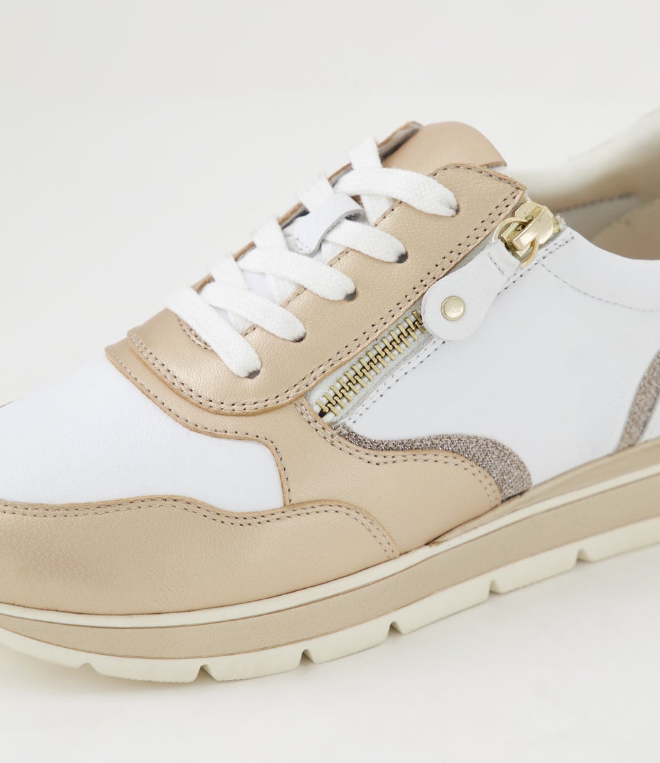 Narniea Champagne Multi Sneakers