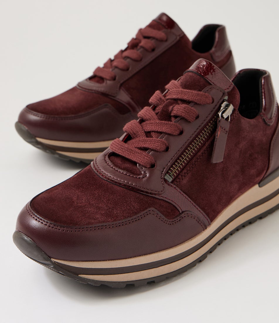 Anke Merlot Multi Sneakers