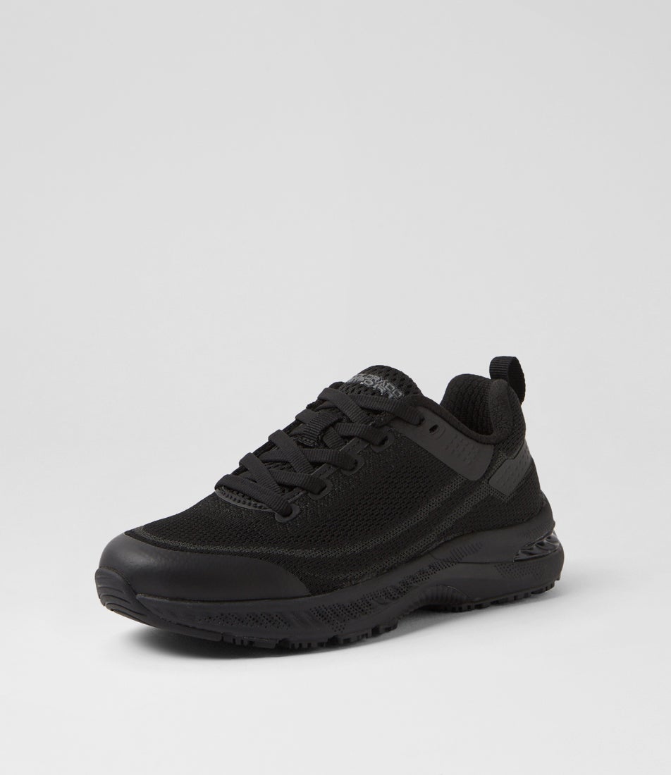 Comp Jnr B Lace Black Knit Sneakers