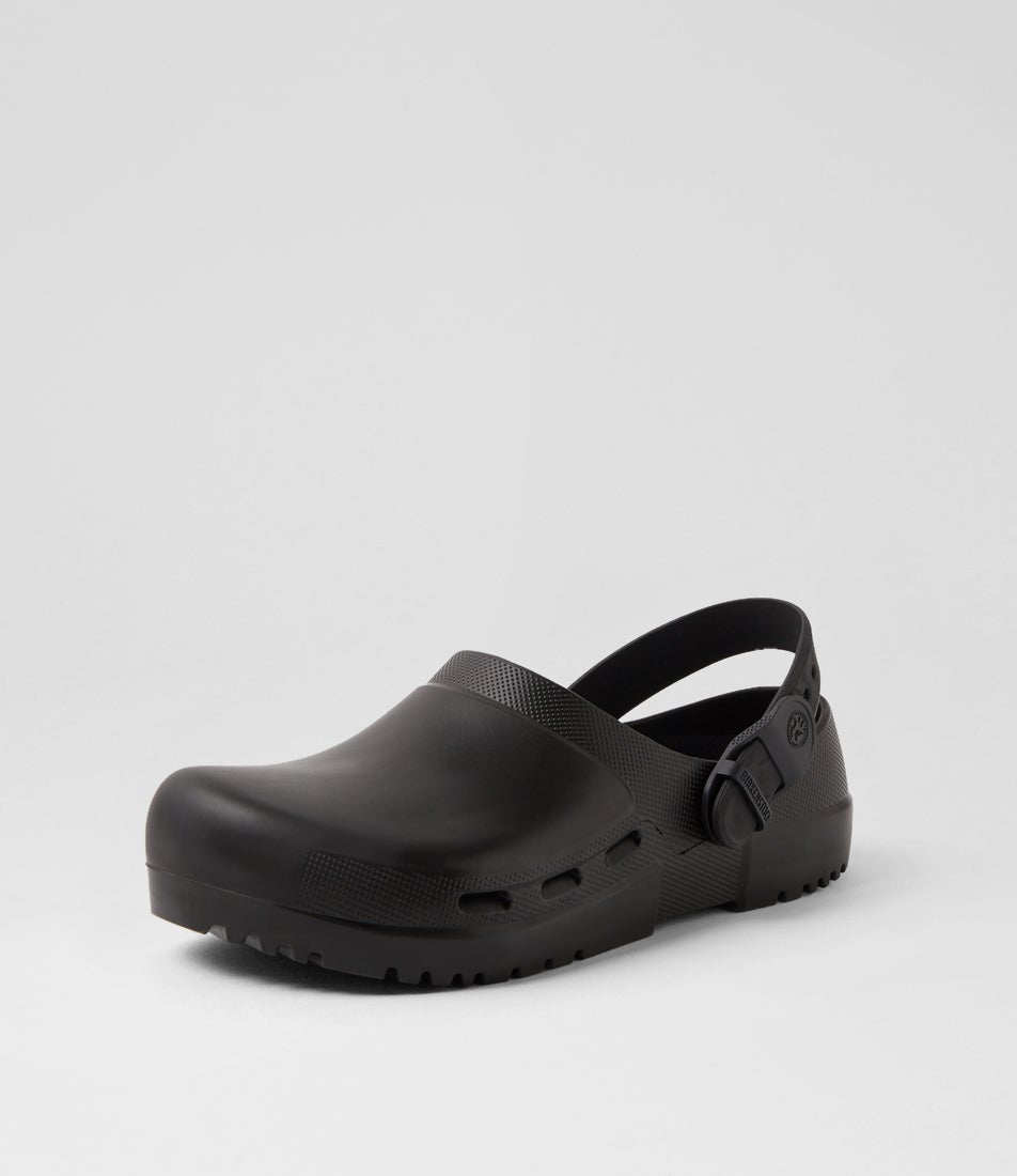 Birki Air 2 Black Pu Flat Shoes