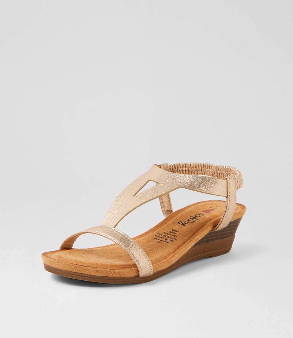 Sovel Pale Gold Multi Sandals