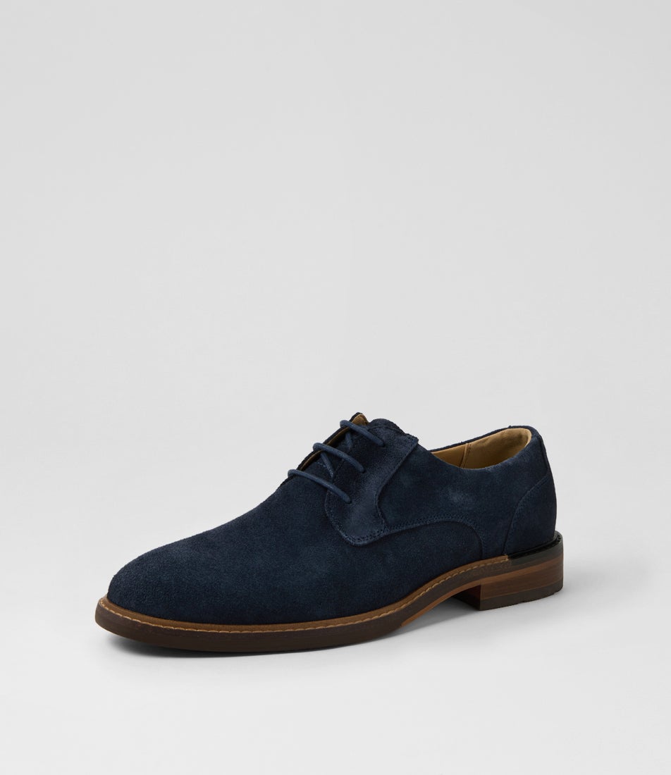 Tactic Ocean Suede Lace Up Flats