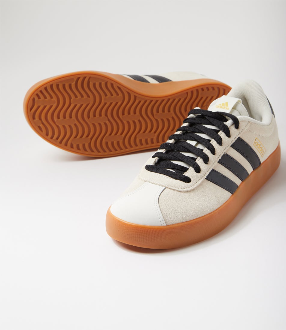Vl Court 3.0 W Off White Grey Six Gold Met Sneakers