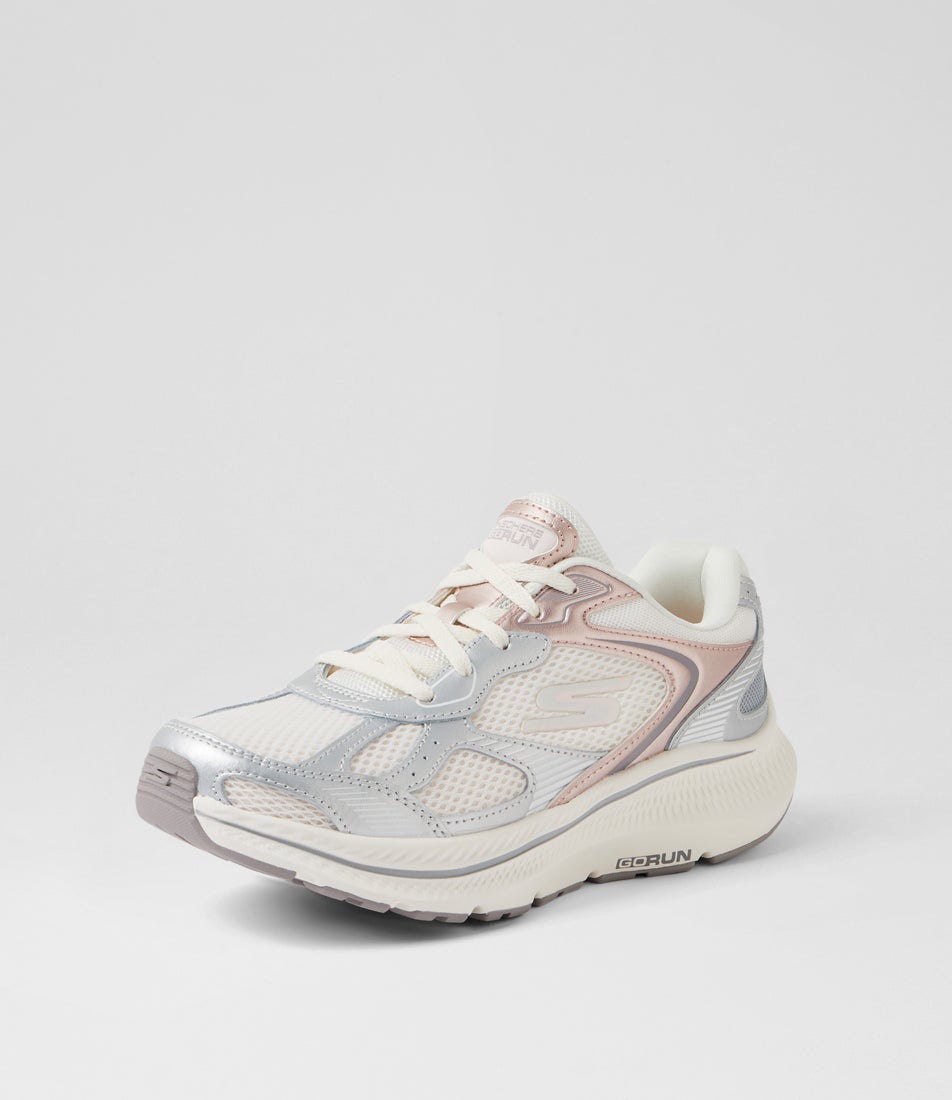 Go Run Consistent 2 Off White Mesh Sneakers
