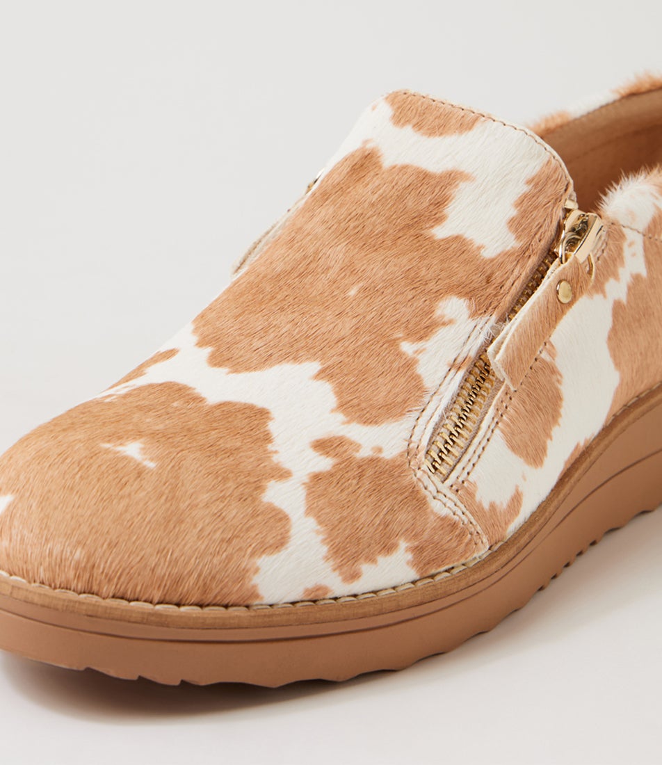 Ostel Latte Ivory Cow Pony Loafers Ostel Latte Ivory Cow Pony Loafers