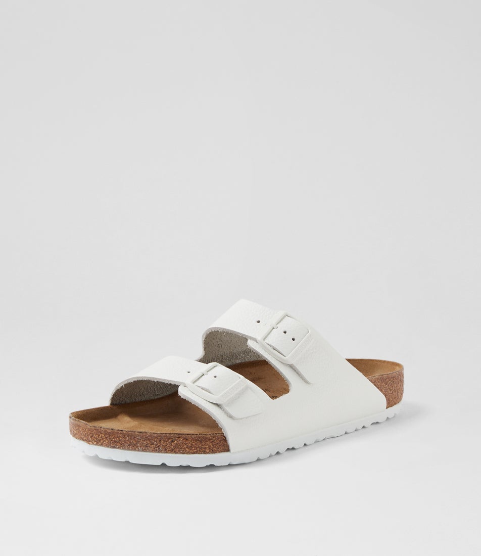 Arizona Mens White Slides