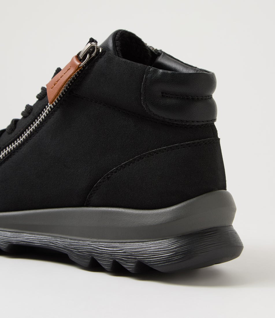 Whittier Black Ankle Boots Whittier Black Ankle Boots