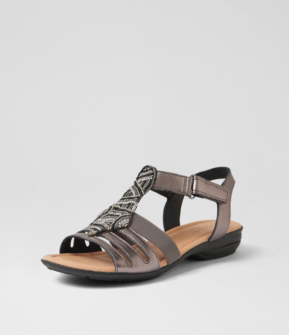 Brownyn Pewter Multi Sandals