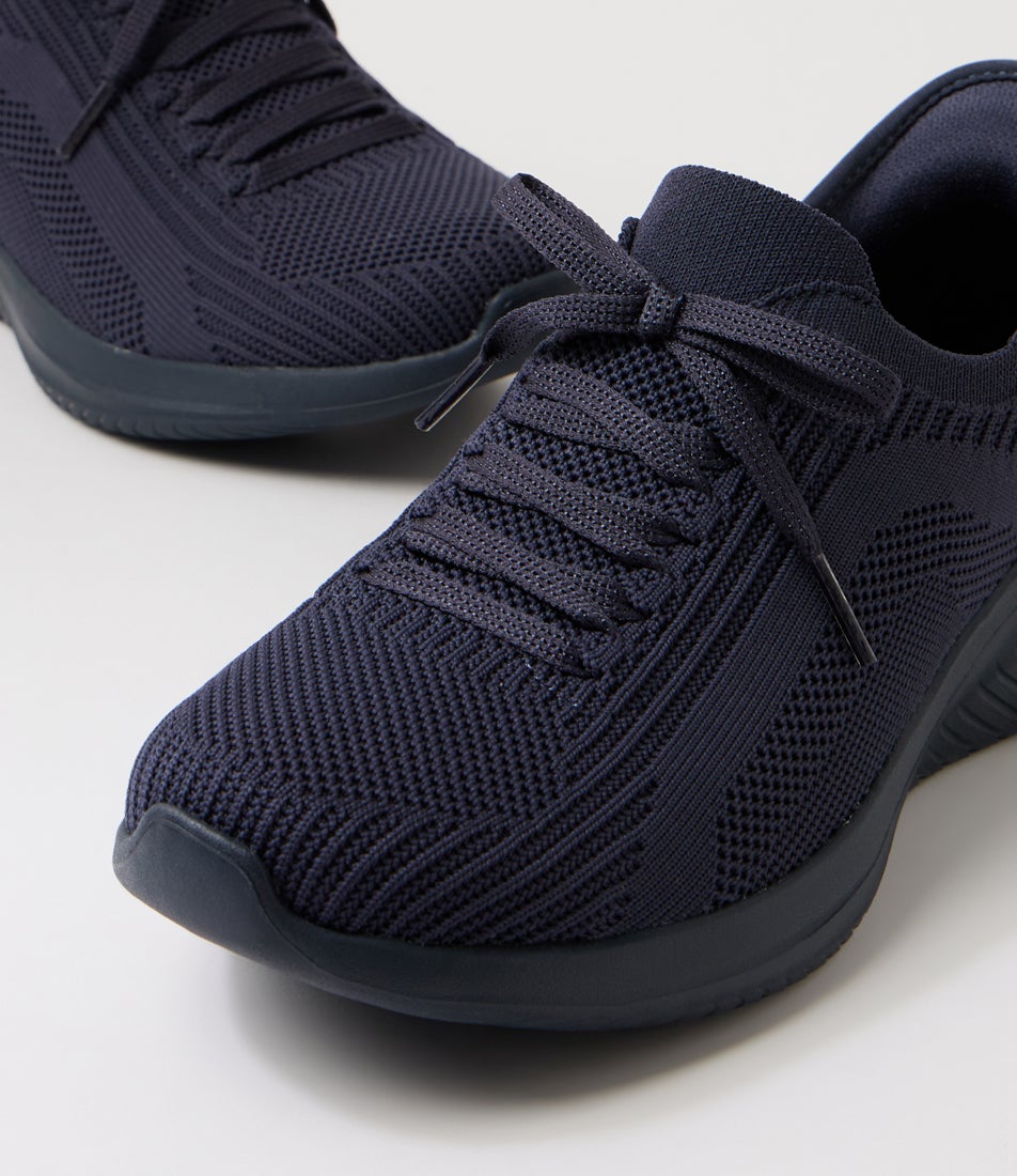 Ultra Flex 3 Dark Navy Fabric Sneakers