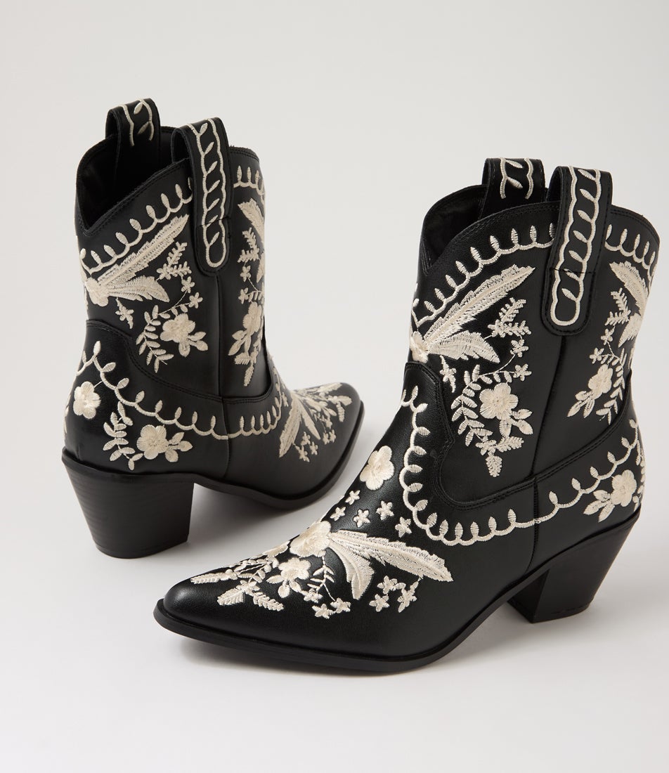 Southern Black Ankle Boots