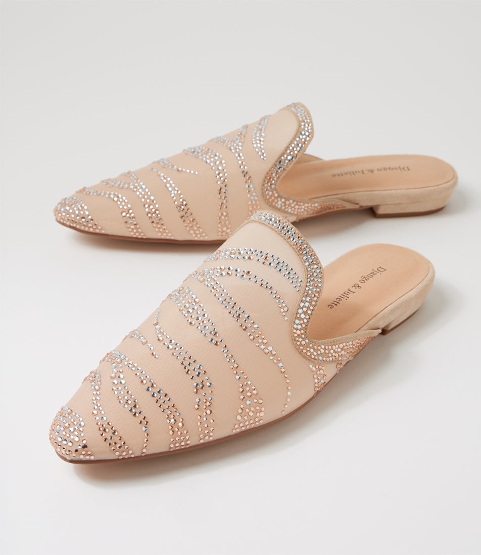 Aprills Nude Mix Mules