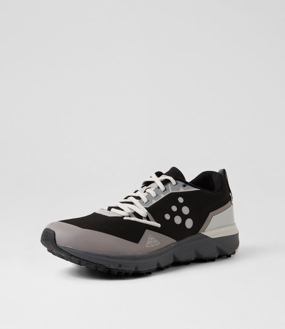 Nordic Trail 2 M Black Contrast White Mesh Sneakers Nordic Trail 2 M Black Contrast White Mesh Sneakers