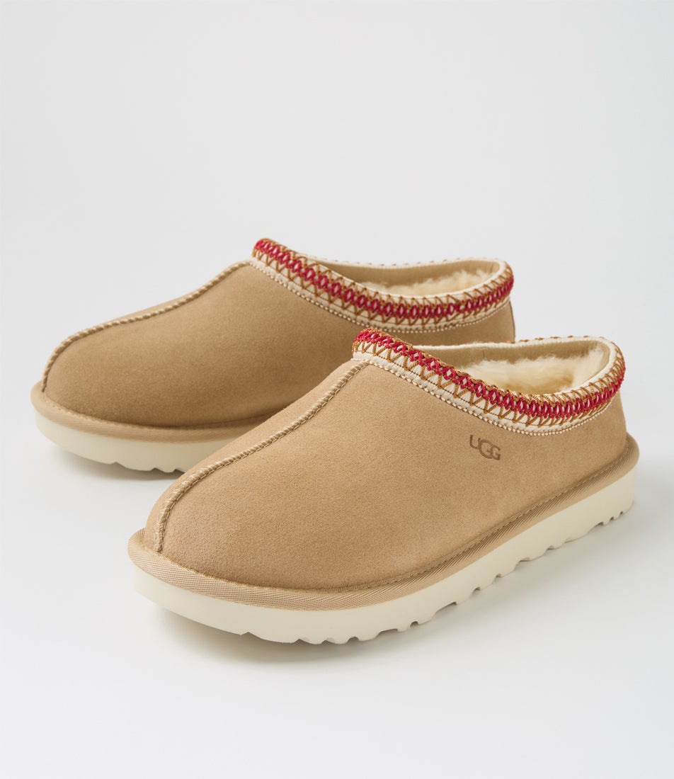 Tasman Sand Suede Slippers