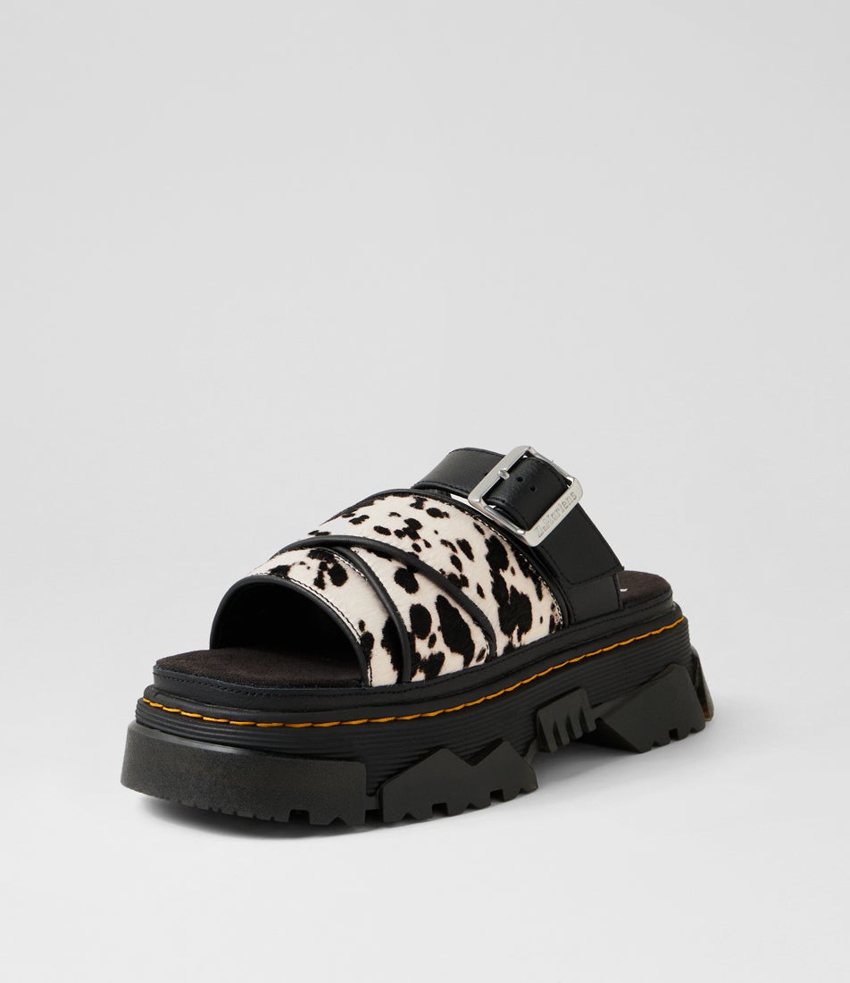 Mattison Slide Dalmatian Print Pony Slides