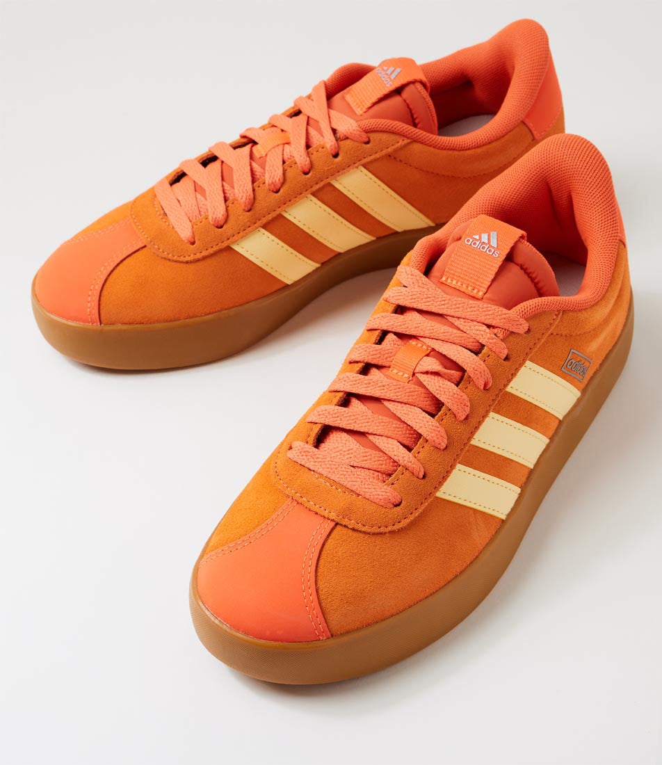 Vl Court 3 W Pure Orange Iron Fabric Sneakers