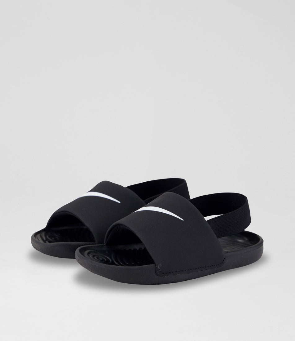 Kawa Toddler Black Sandals