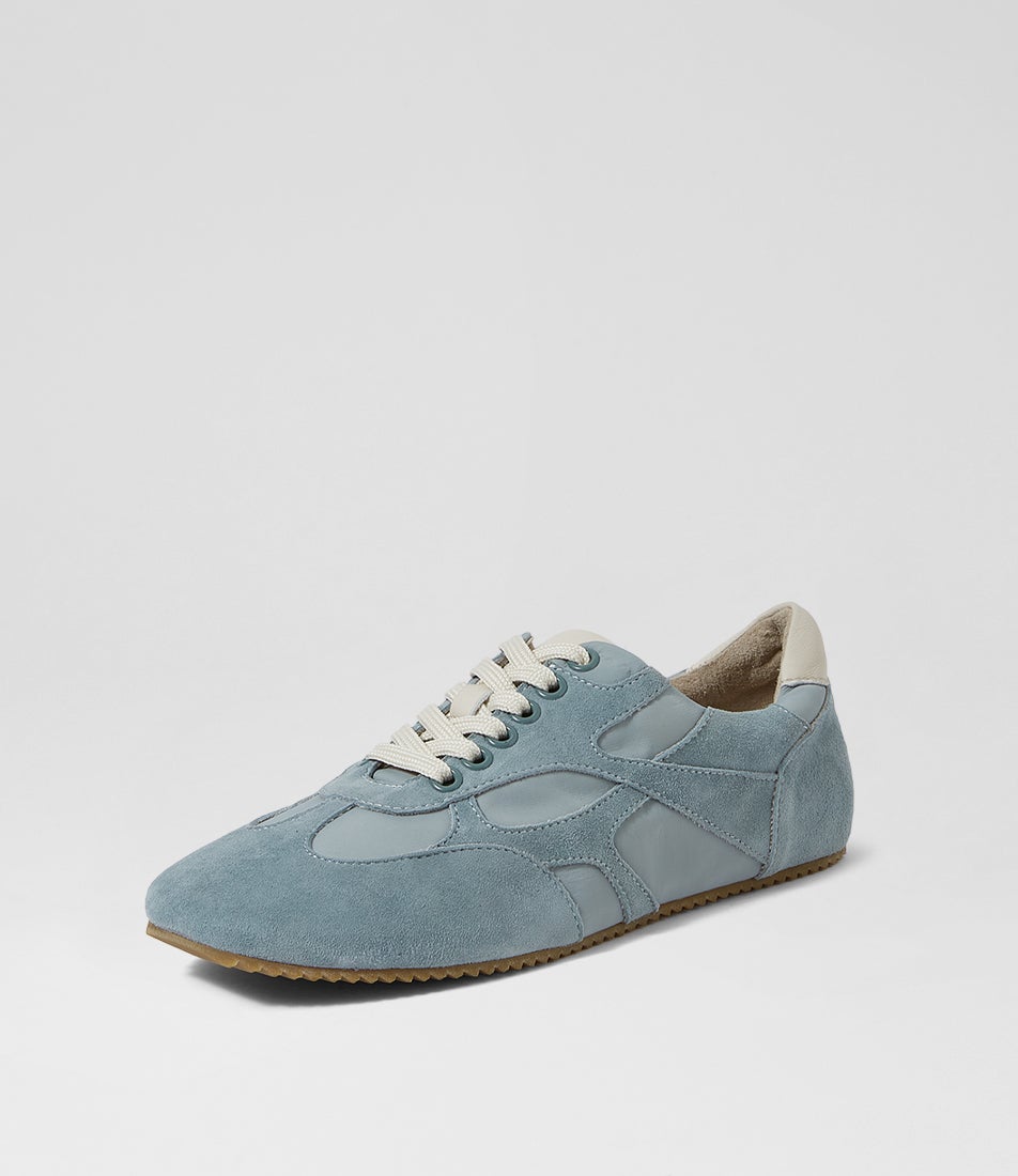 Liema Steel Blue Cream Multi Sneakers