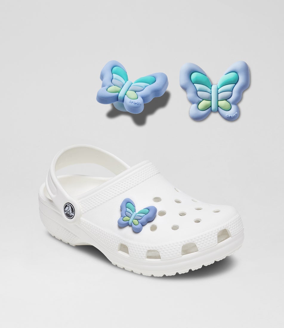 Grafty Butterfly Blue Jibbitz