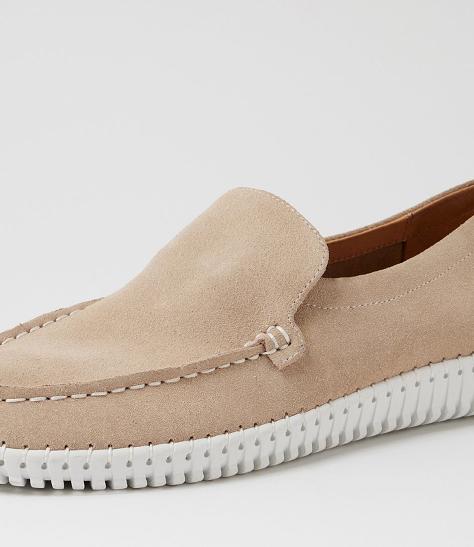 Jacko Pebble Suede Loafers