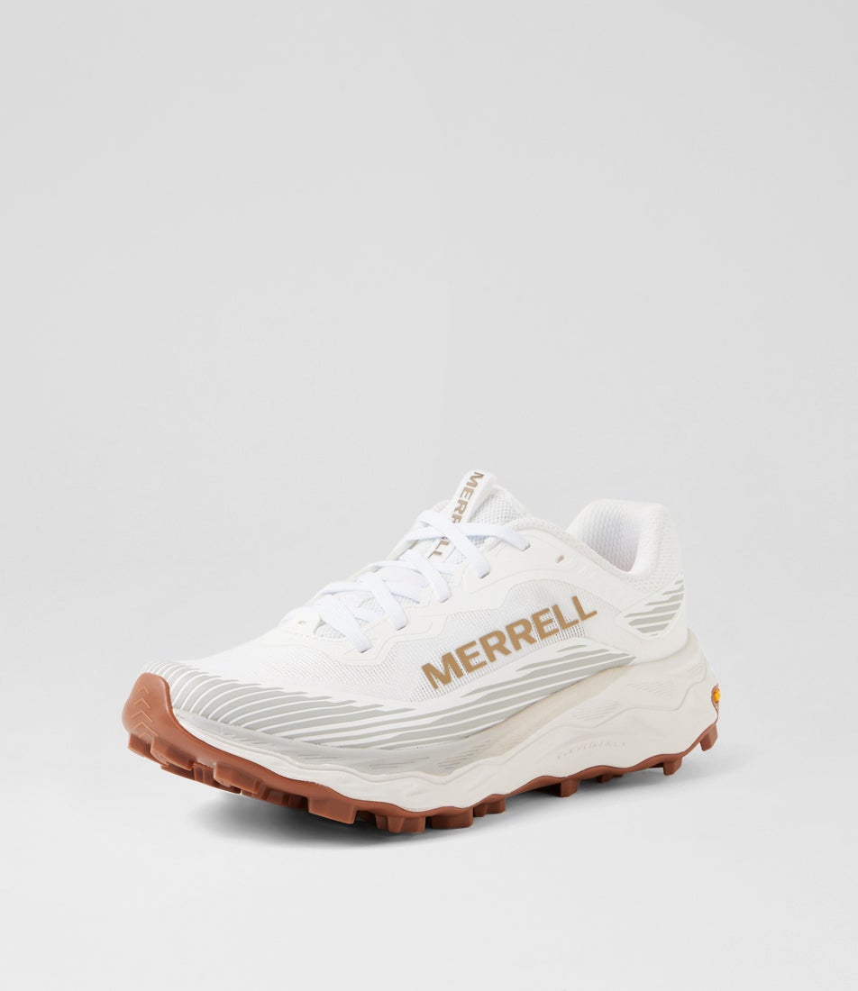 Agility Peak W White Gum Mesh Sneakers