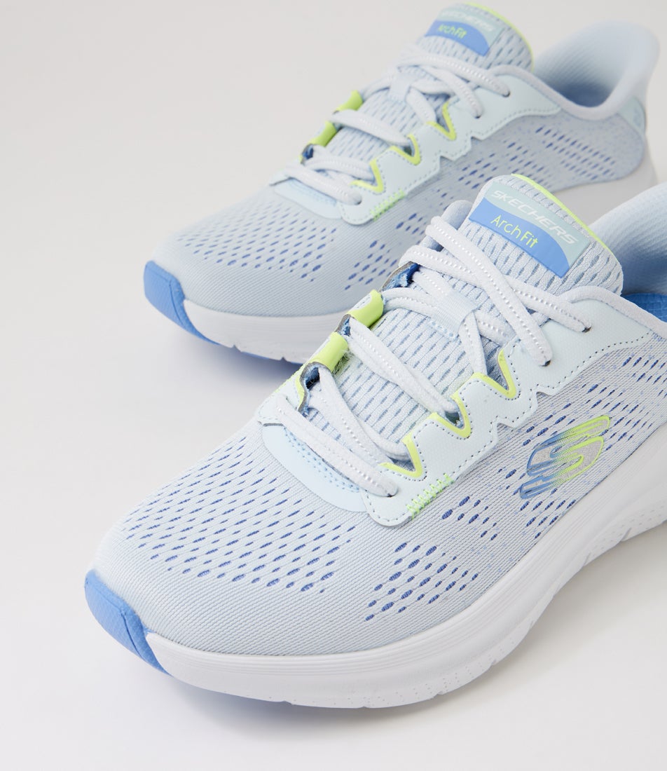 Arch Fit 2 Light Blue Fabric Sneakers