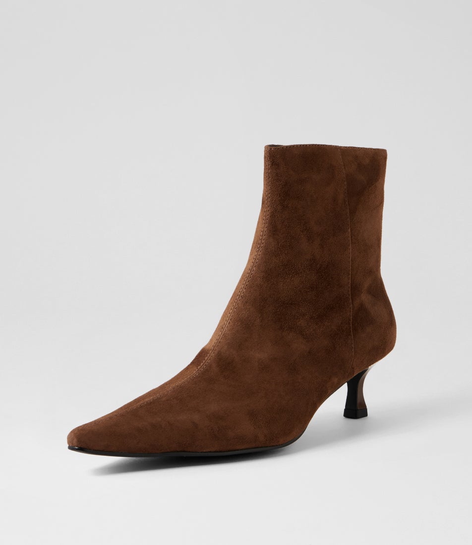 Lennox Choc Suede Ankle Boots