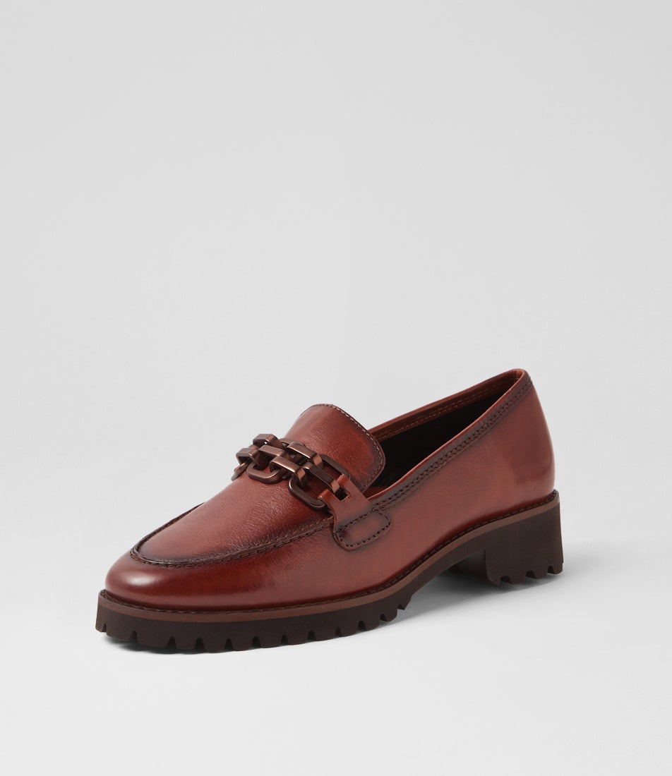 Kent 41 Cognac Tan Leather Heels