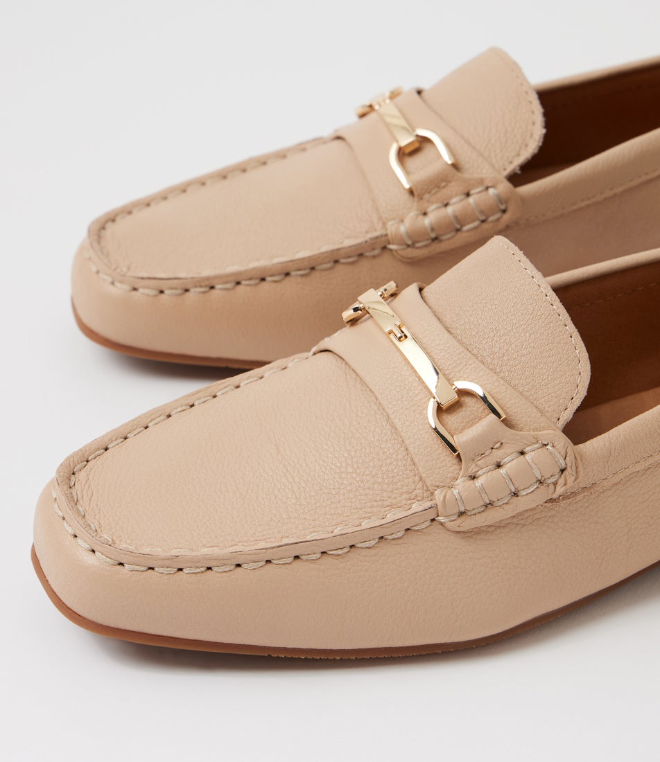 Keeper Latte Leather Loafers