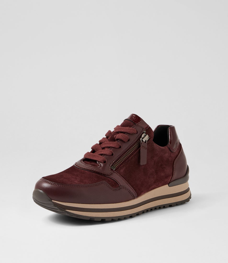 Anke Merlot Multi Sneakers