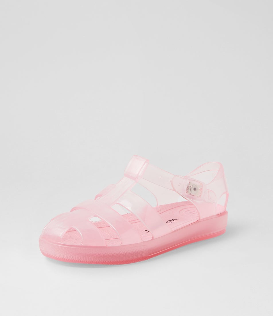 Frankie Sandal Tot Pink Rubber Sandals