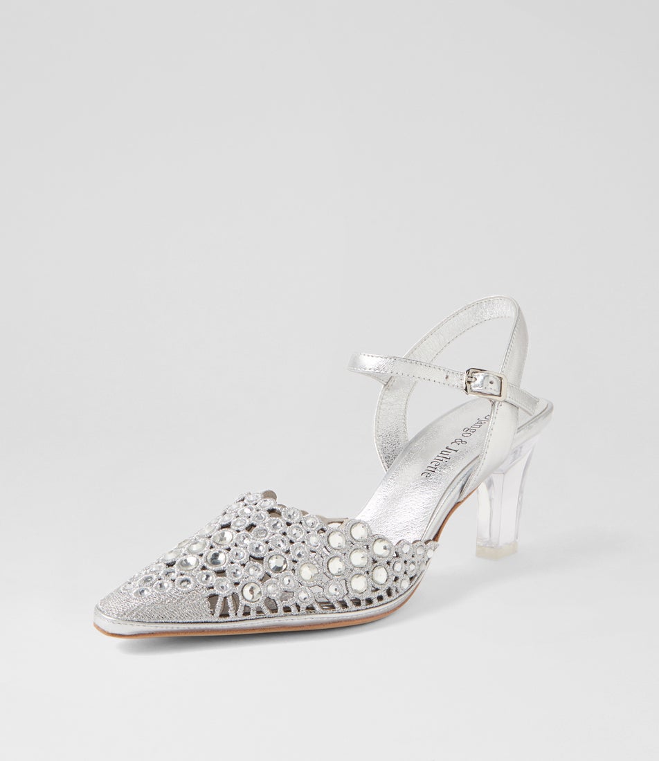 Kyler Silver Multi Heels