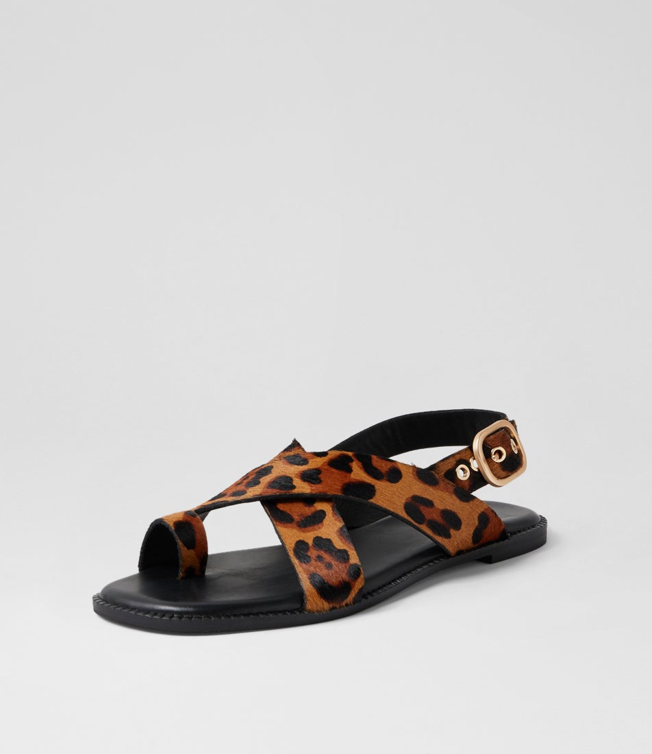 Hallo Leopard Pony Thongs